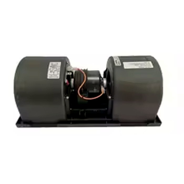 Dual HVAC blower motor assembly