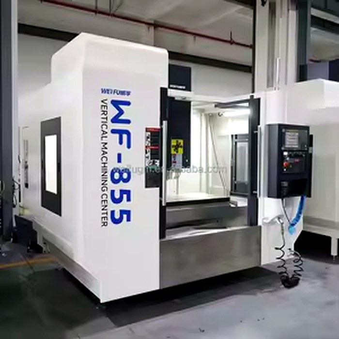 Vertical CNC machining centre