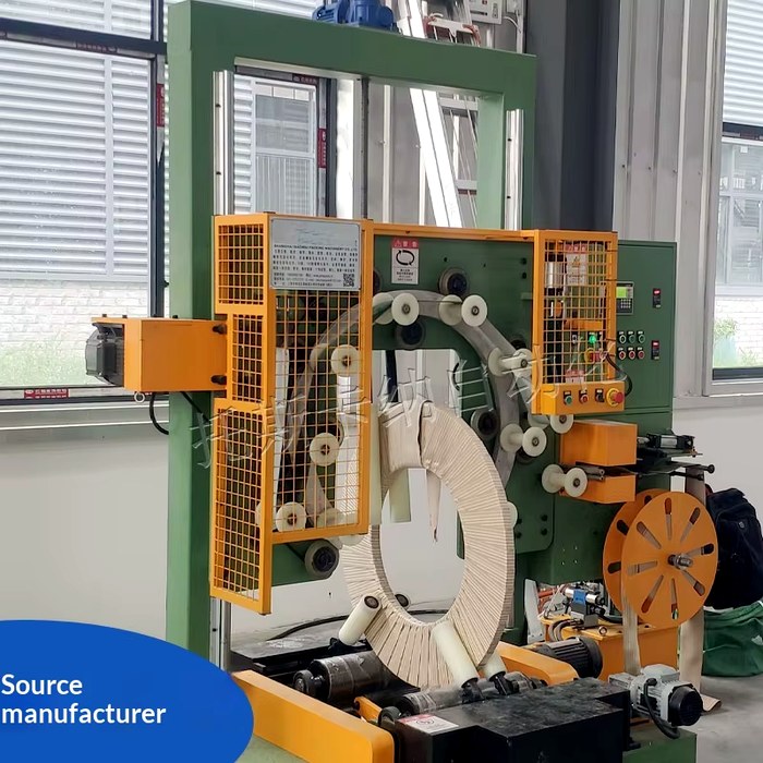 Automatic coil winding & taping machine