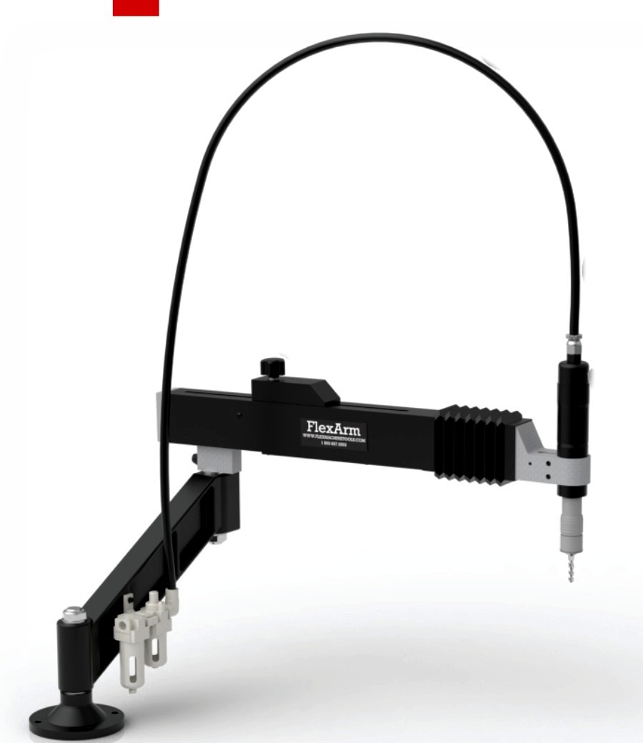 FlexArm pneumatic tapping arm