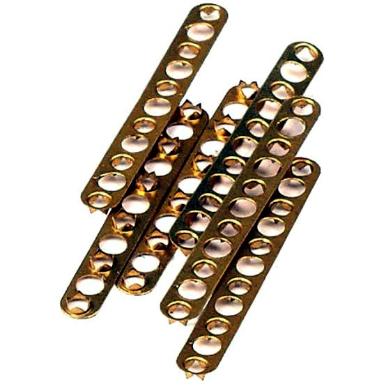 Brass splice clips for SMT carrier tape joining