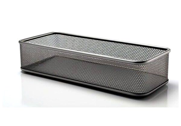 Wire mesh basket tray